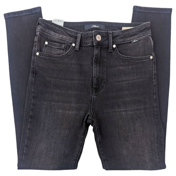 Mavi Jeans Scarlett Super High Rise Super Skinny Jeans Womens 27 Black NEW - Picture 3 of 12